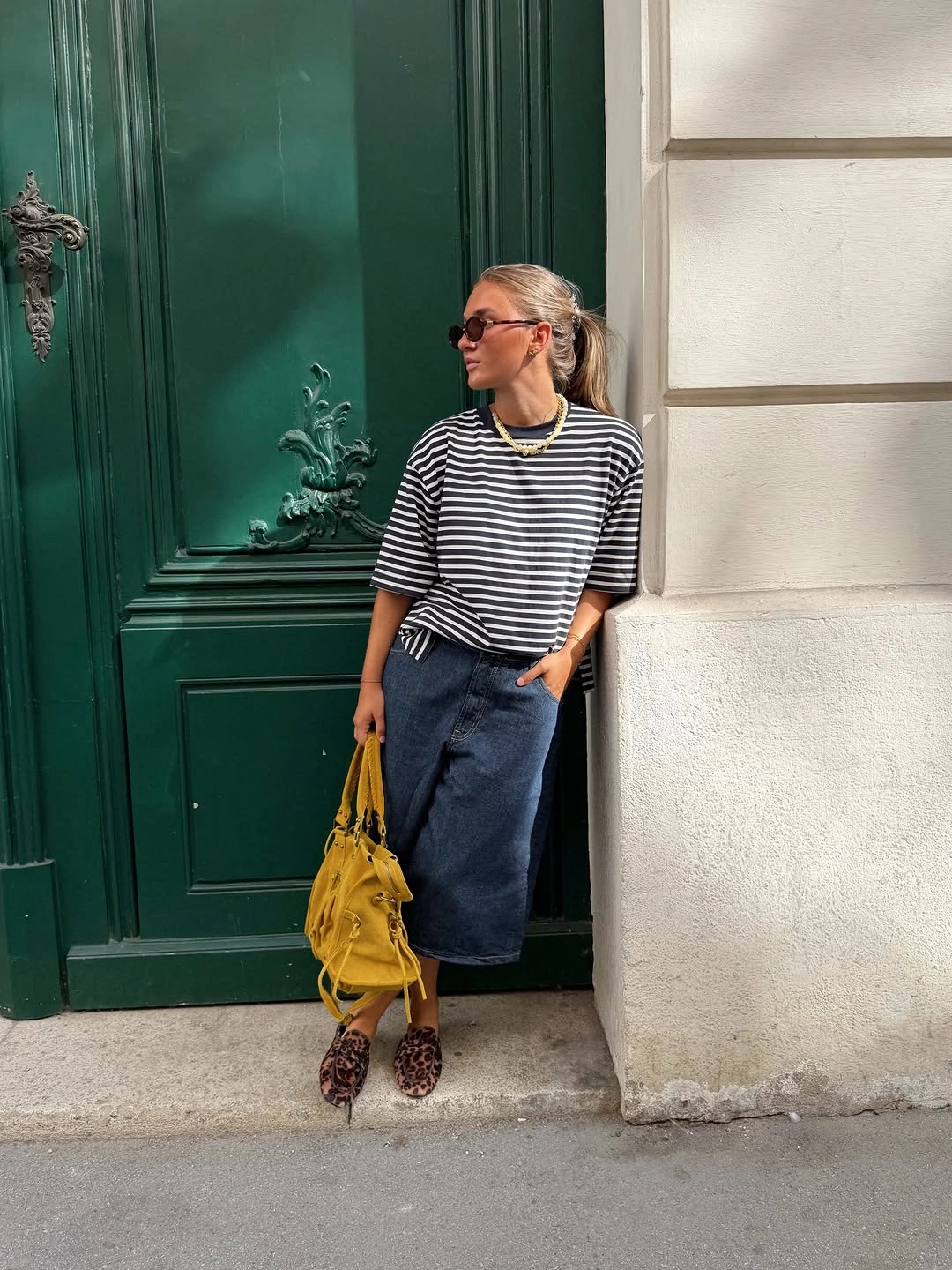 august outfits 2026 Classic Breton Stripes With Denim For Timeless City Dressing