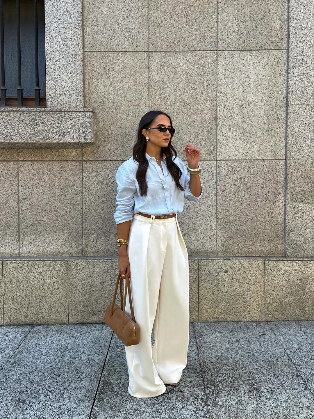 august outfits 2026 Elegant Linen And Wide-Leg Trousers For Sophisticated August Days