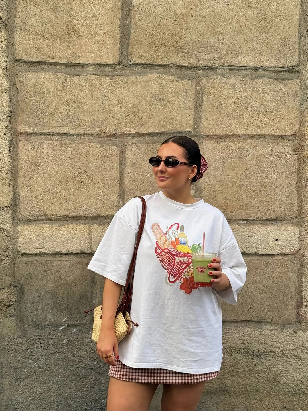 august outfits 2026 Playful Graphic Tees And Gingham Minis For Everyday August Style