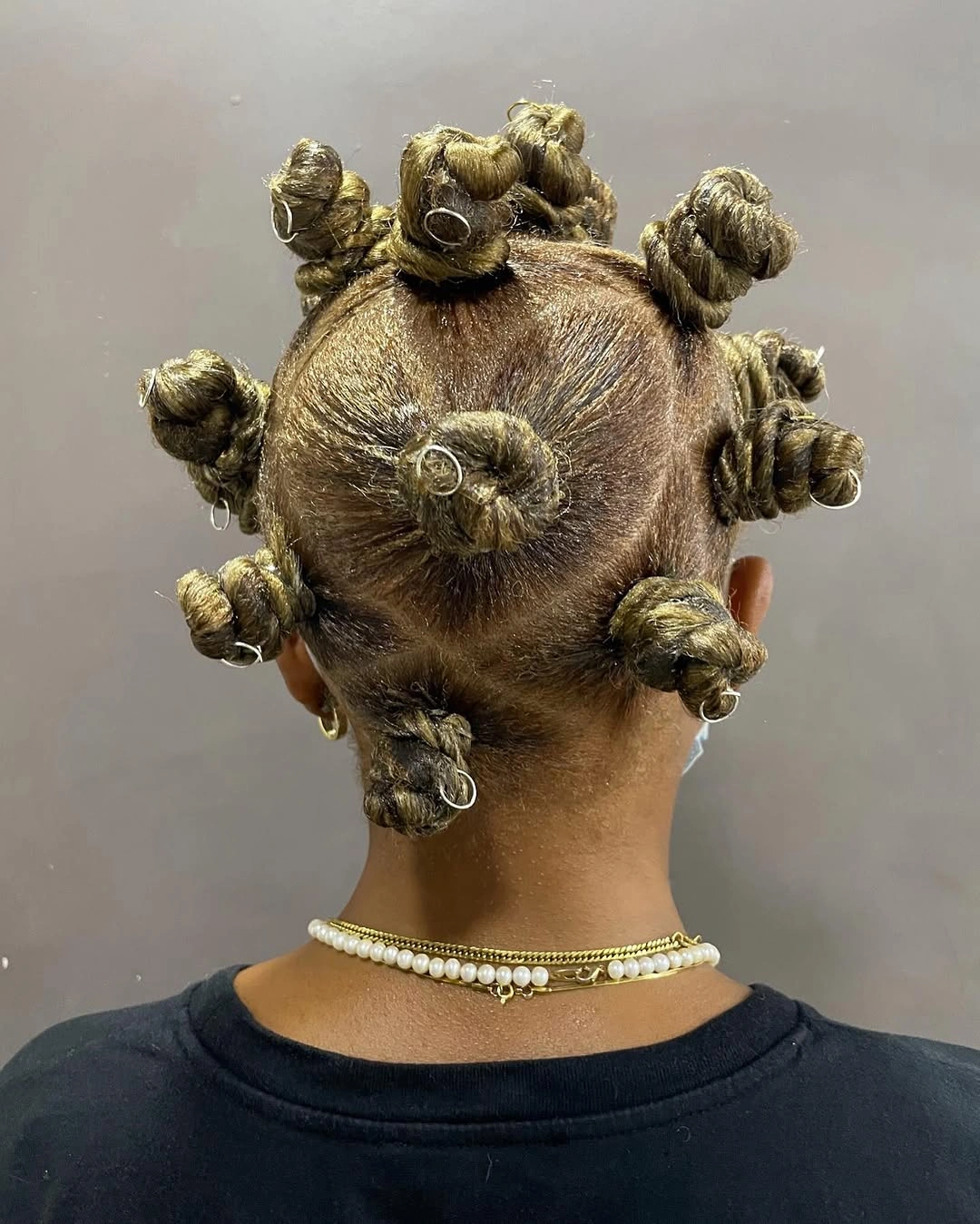 bantu knots hairstyles Classic Symmetrical Knots With Minimalist Elegance