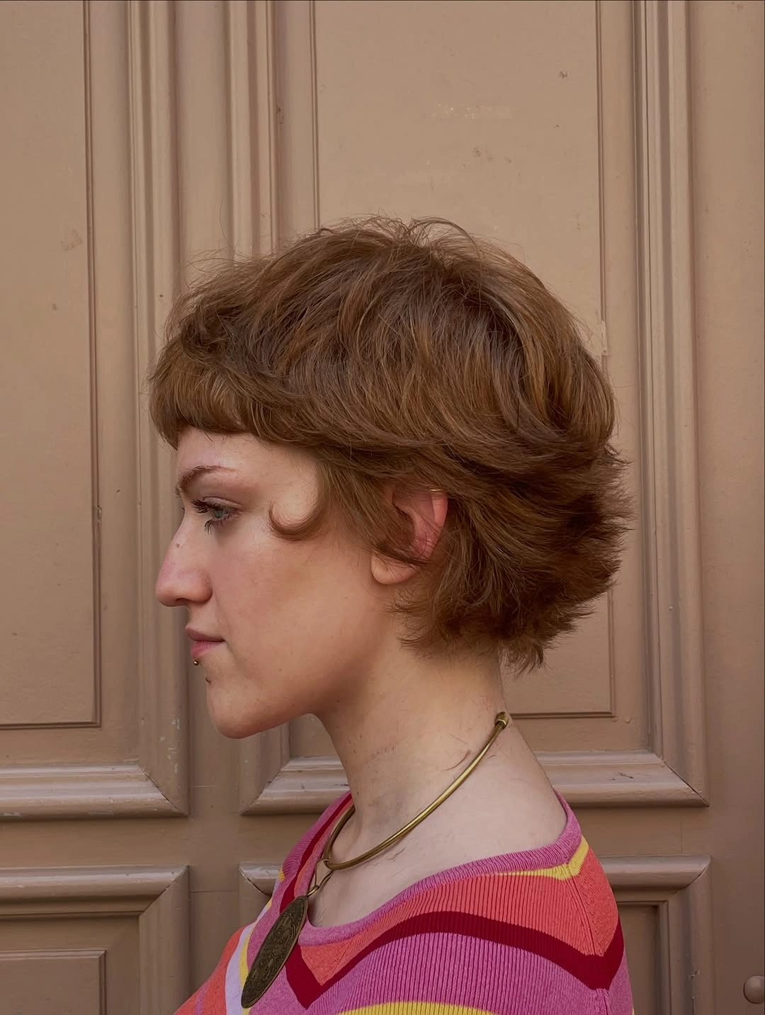 bixie haircut Soft Layered Movement With Vintage Charm