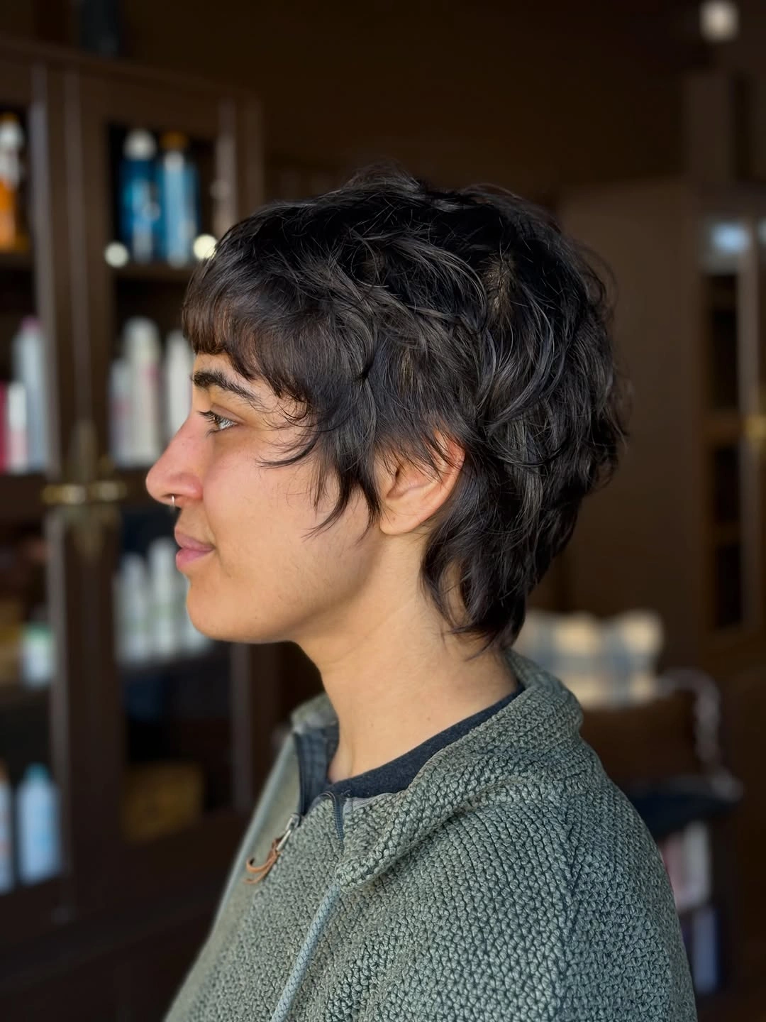 bixie haircut Feathered Texture That Looks Effortlessly Natural