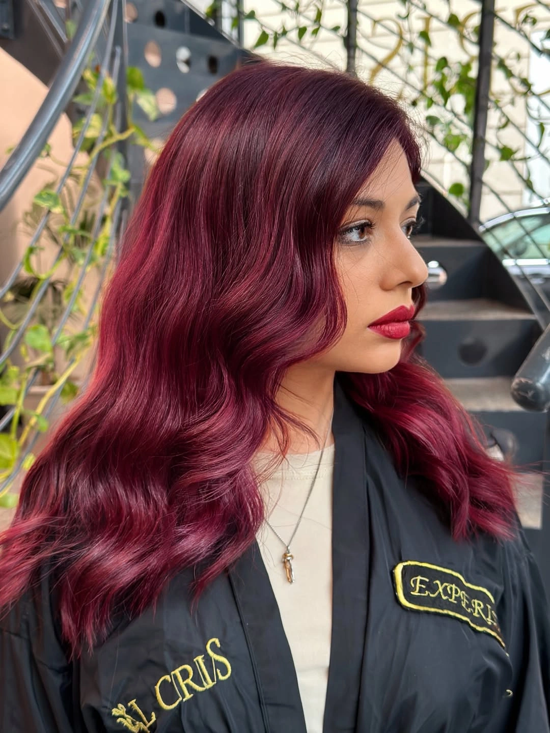 body waves hairstyle Rich Burgundy Body Waves That Turn Classic Color Into Something Dramatic