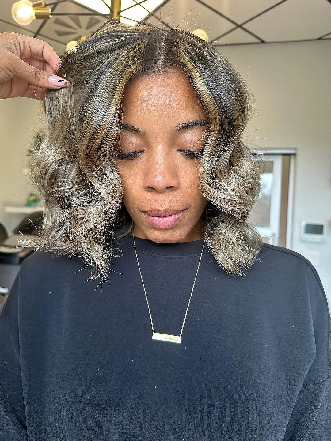 dirty blonde hair color Smoky Dirty Blonde Bob for Richer Complexions