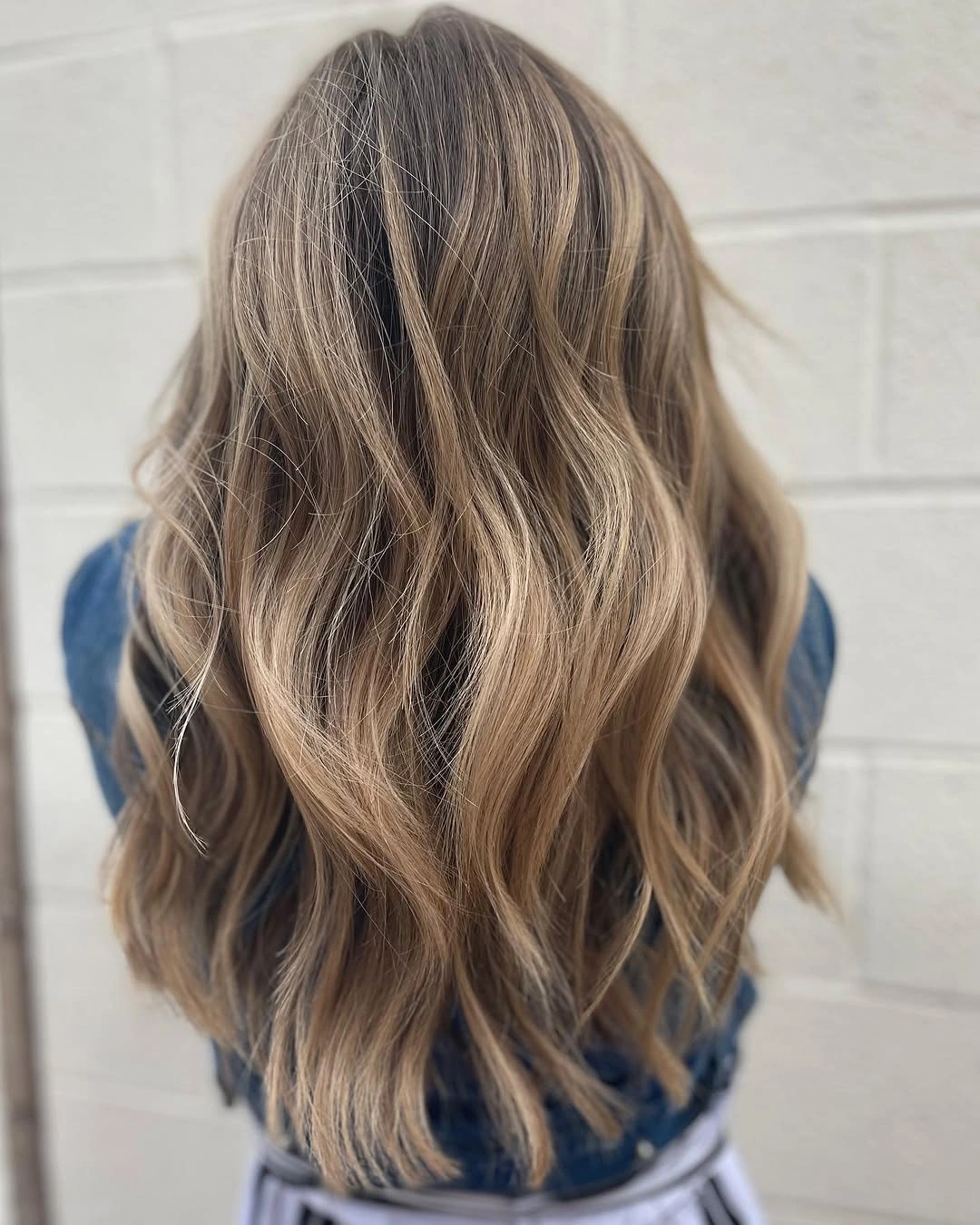 dirty blonde hair color Soft Beige Dirty Blonde with Natural Flowing Length