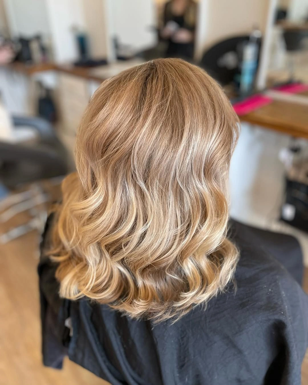 dirty blonde hair color Warm Honey Dirty Blonde with Soft Vintage Waves