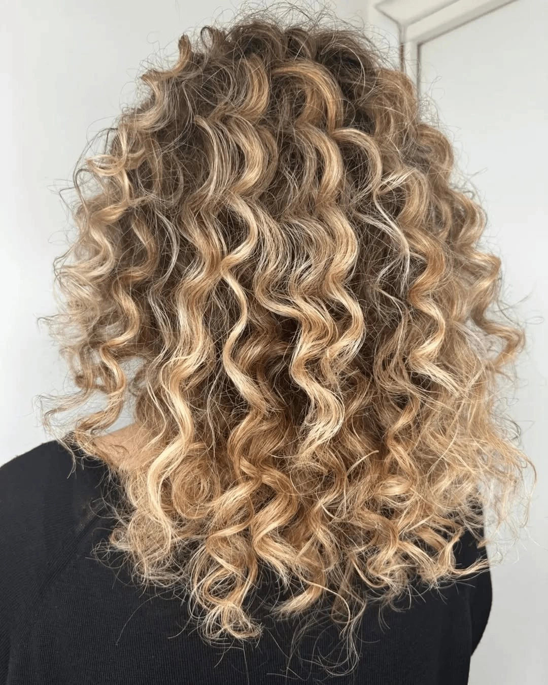 Fall blonde hair colour 2026 Dimensional Honey Curls Full Of Autumn Warmth