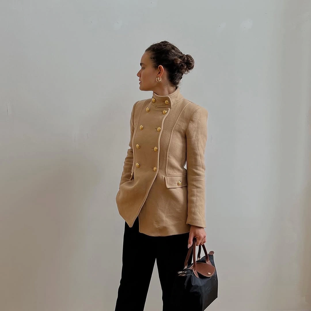 fall classy outfits women 2026 Tailored Camel Jackets That Instantly Elevate Minimalist Style