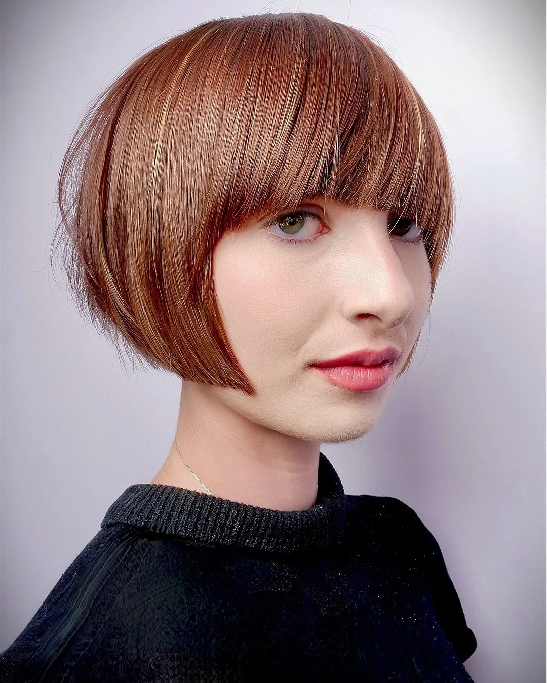 fall French Bob 2026 Precision French Bob With Full Statement Fringe