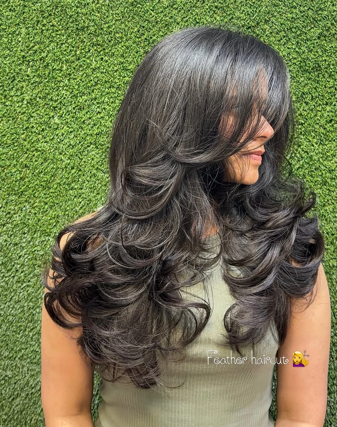 fall hair colour ideas 2026 Midnight Espresso Layers With Luxurious Volume