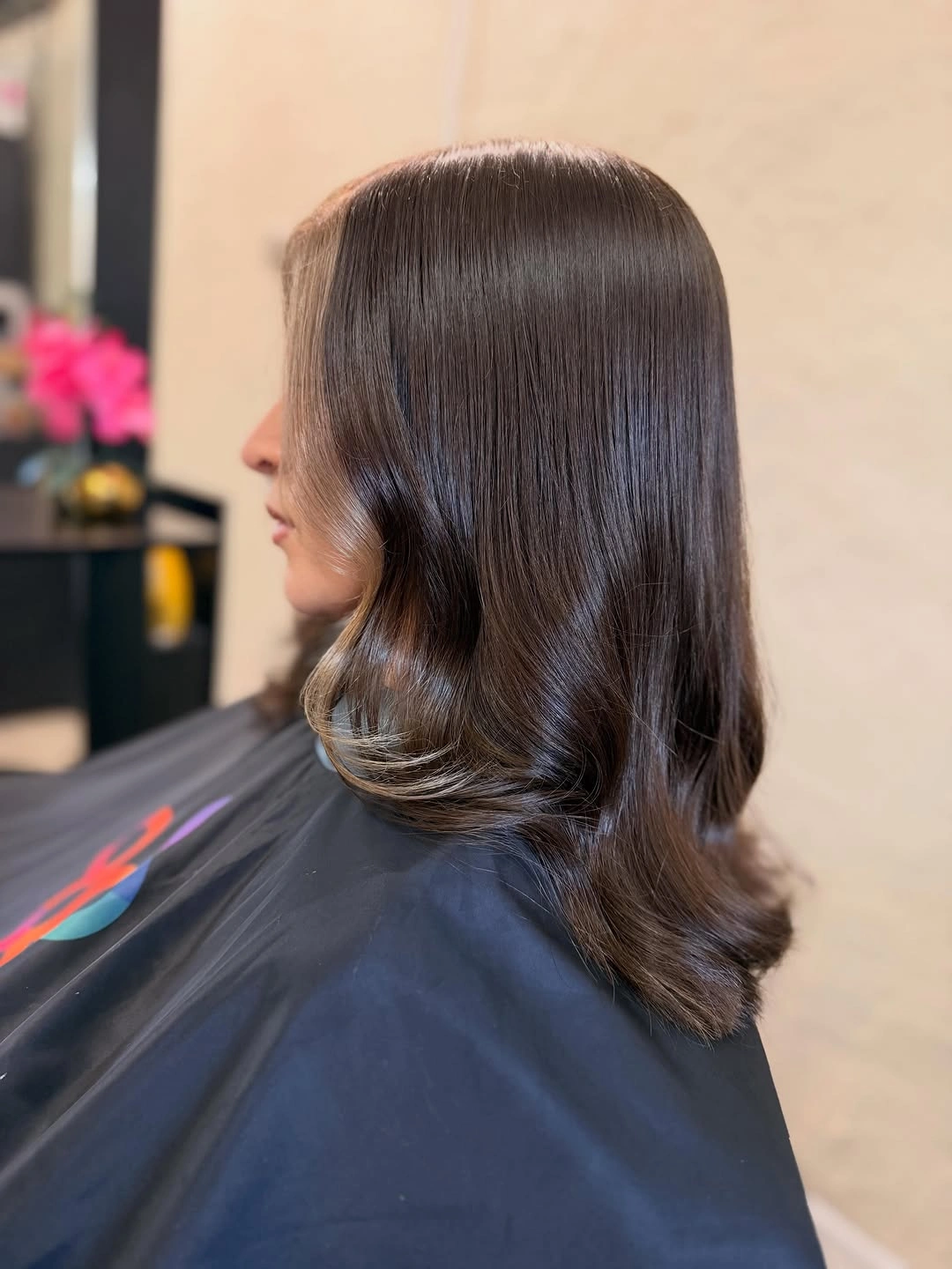 fall hair colour ideas 2026 Luxury Espresso Brown With Invisible Dimension