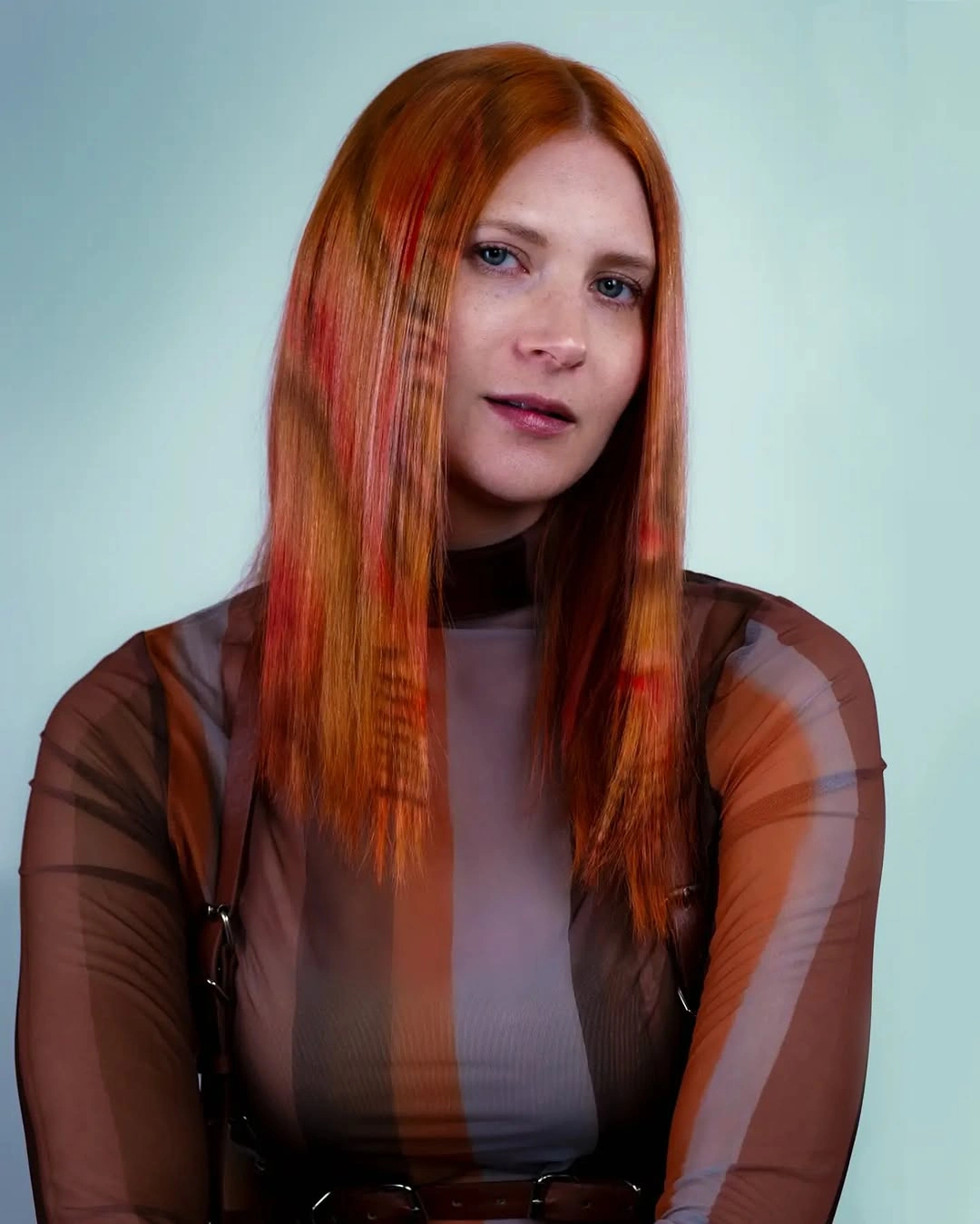 fall hairstyles 2026 Modern Copper Glass Hair With Subtle Texture