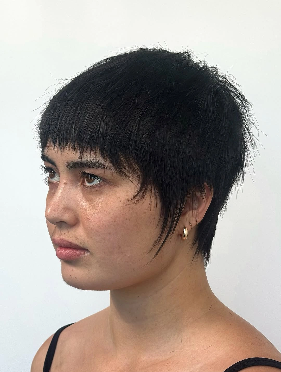Fall hairstyles for short hair 2026 Modern Micro Pixie With Soft Textured Fringe