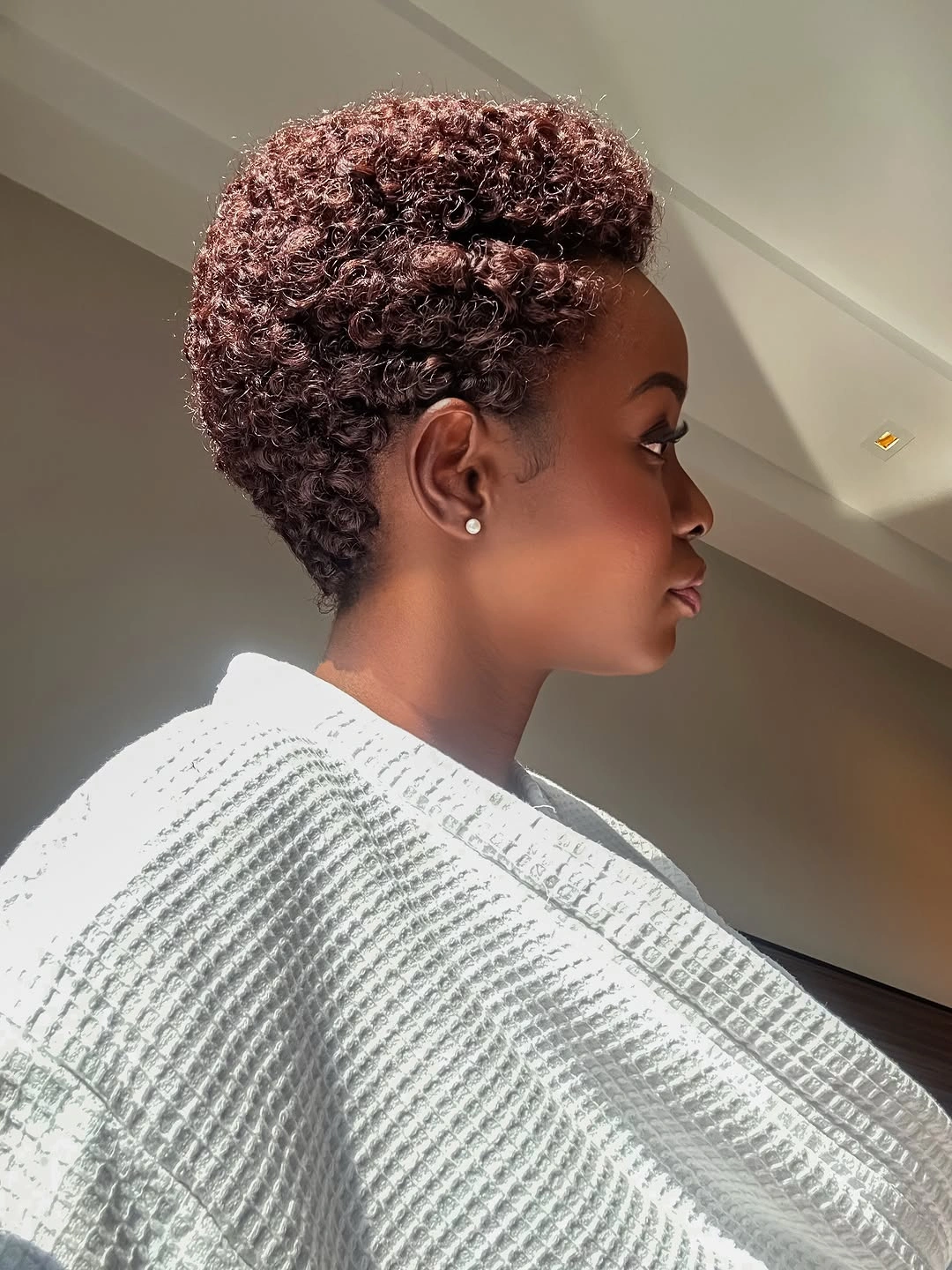 Fall hairstyles for short hair 2026 Defined Natural Curly Taper With Soft Volume
