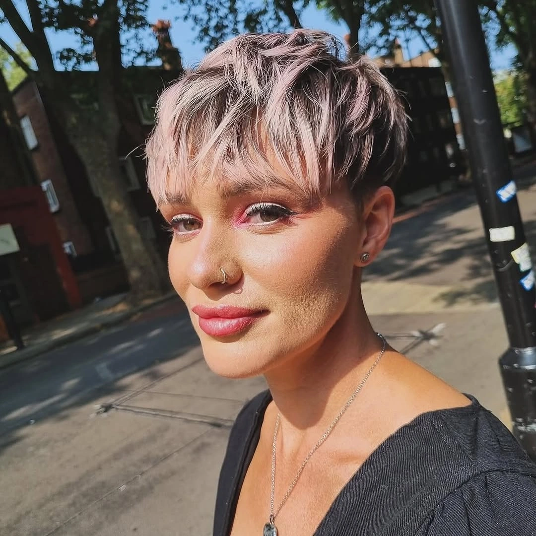 Fall hairstyles for short hair 2026 Soft Ash Pixie With Airy Texture