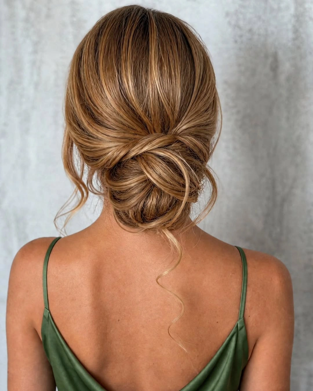 Fall hairstyles for wedding guests 2026 Twisted Low Bun That Feels Effortlessly Refined