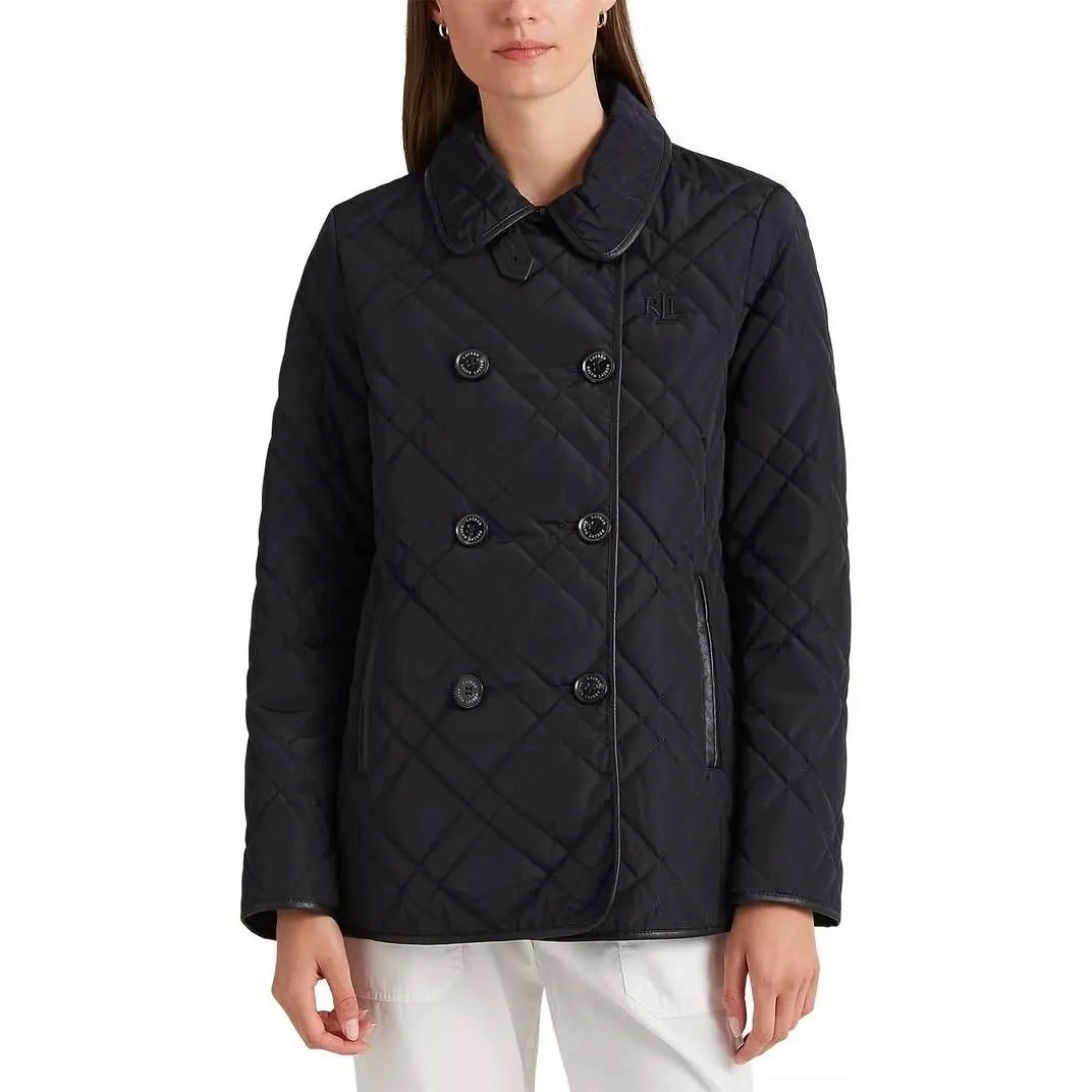 fall outfits with peacoat 2026 Quilted Navy Peacoat for Practical Everyday Style