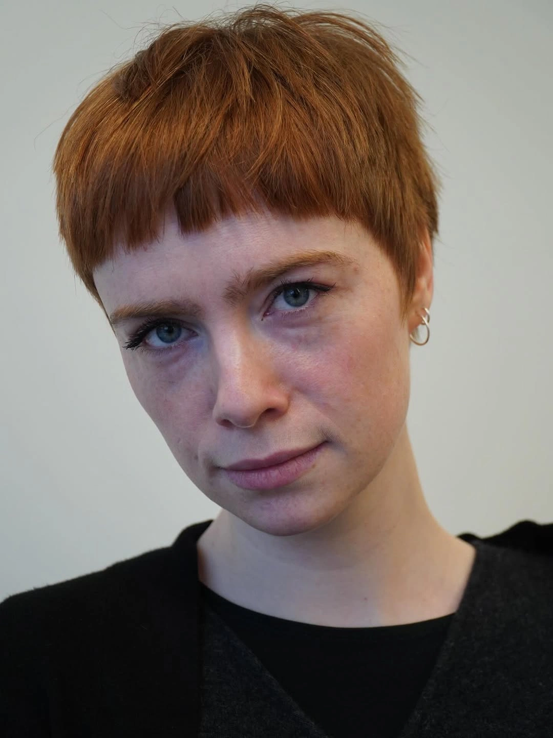 fall pixie haircut ideas 2026 Classic French Pixie With Rich Auburn Finish