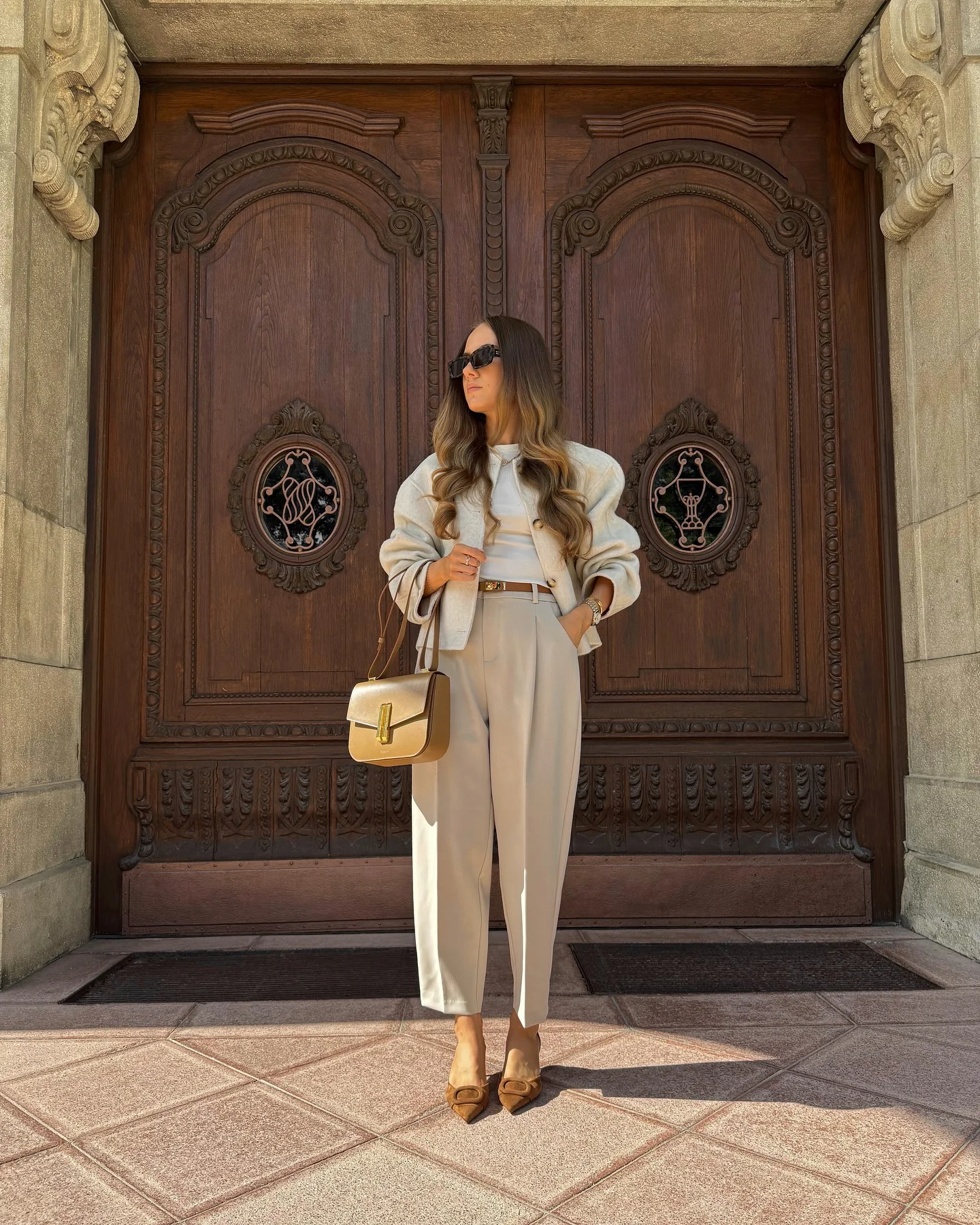 fall professional outfits women 2026 Soft Monochrome Tailoring That Always Looks Expensive
