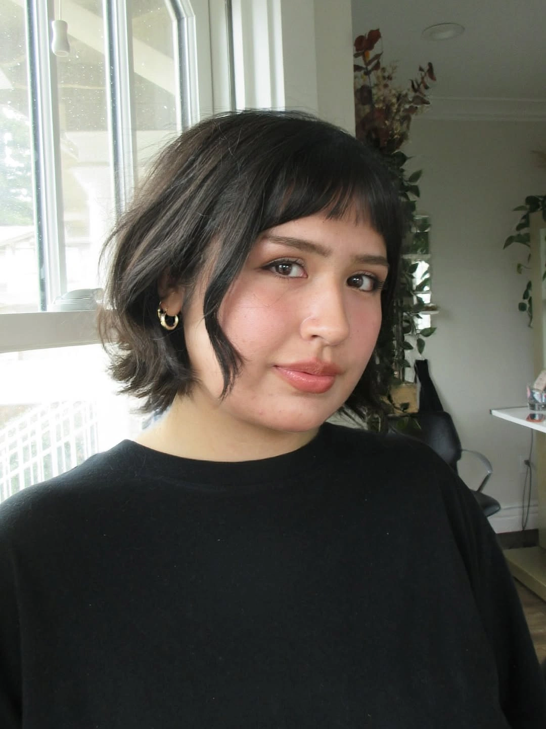 fall short haircuts 2026 Soft French Bob With Micro Bangs for an Effortless Fall Refresh
