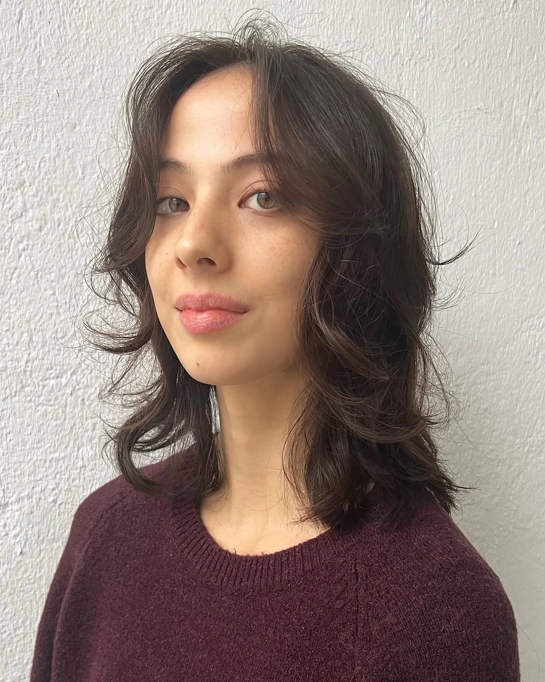 fall medium haircuts 2026 Airy Curtain Layers With Effortless Movement