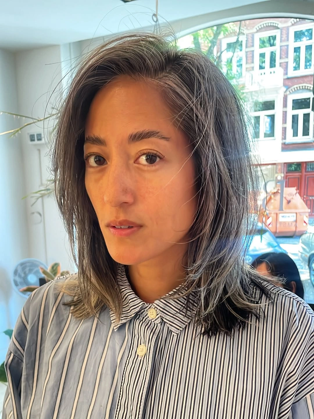 fall medium haircuts 2026 Side-Parted Soft Volume Lob