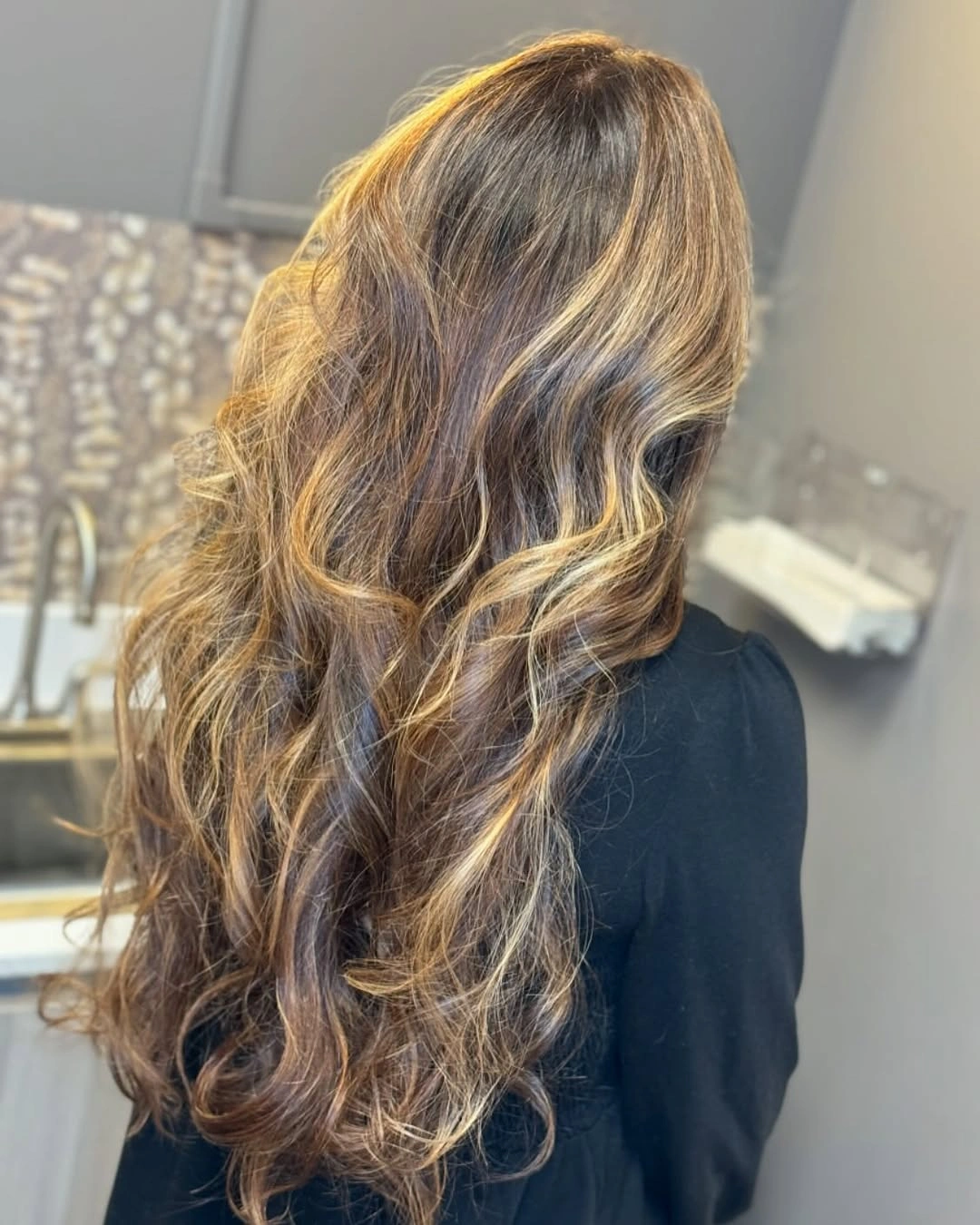 Hair Lowlights: Color Ideas and Inspiration Golden Brunette Balayage With Soft Lowlights