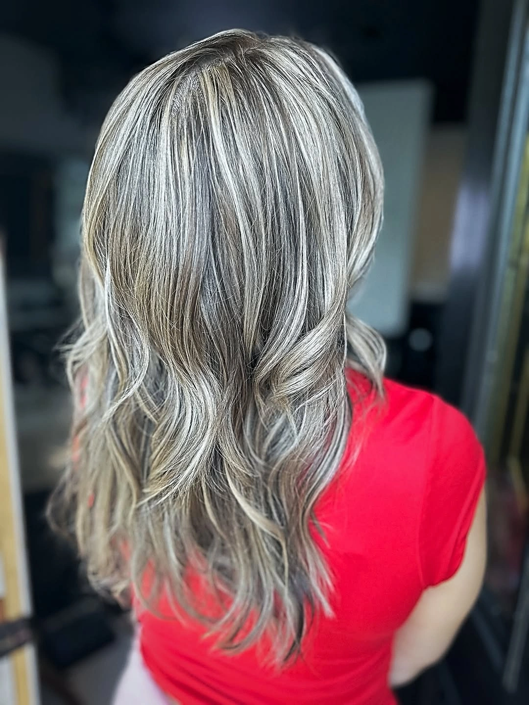 Hair Lowlights: Color Ideas and Inspiration Cool Ash Blonde With Smoky Lowlights