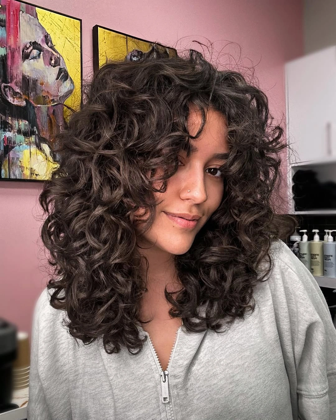 heatless curls hairstyle Voluminous Layered Curls That Look Naturally Effortless