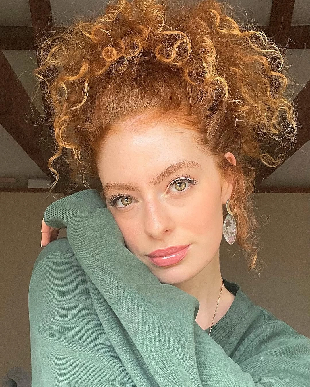 heatless curls hairstyle Soft Curly Updo Full of Romantic Texture