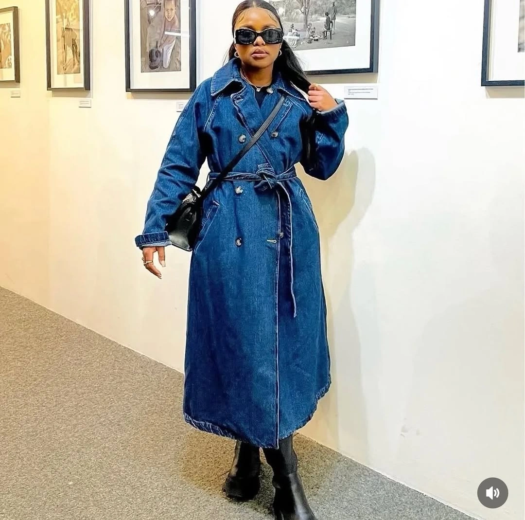 Trench coat fall outfits 2026 A Denim Trench Reinvents Everyday Fall Style