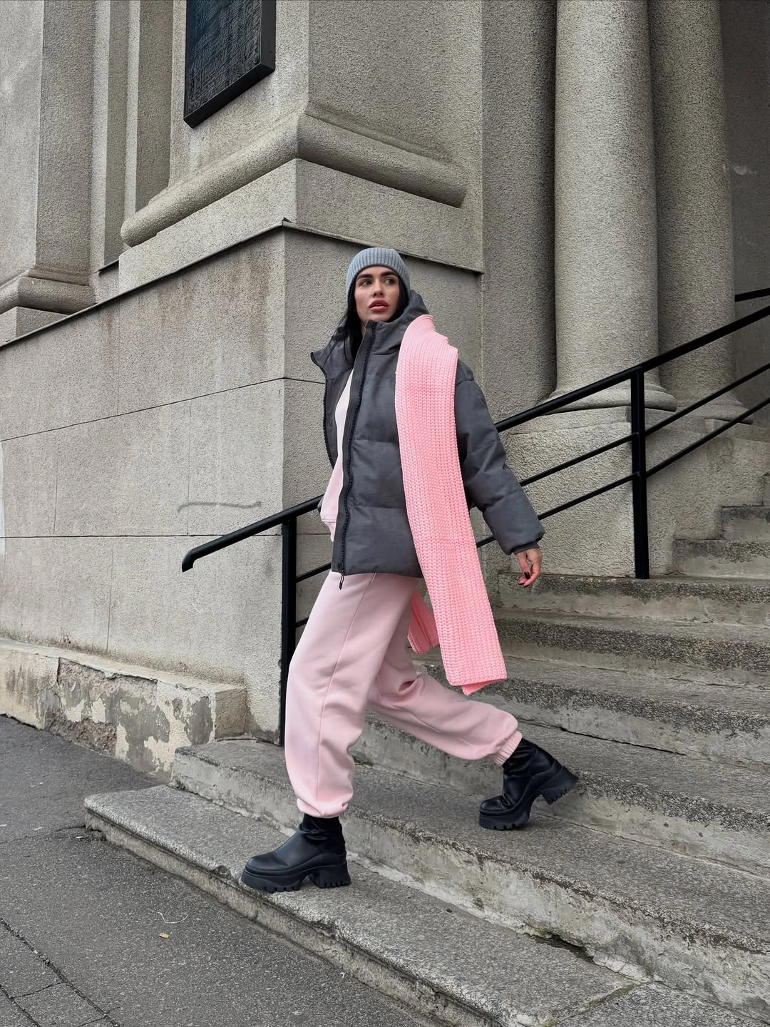 what are must-have fall outfits for 2026 Sporty Pink Accents Brighten Cold Weather Layers