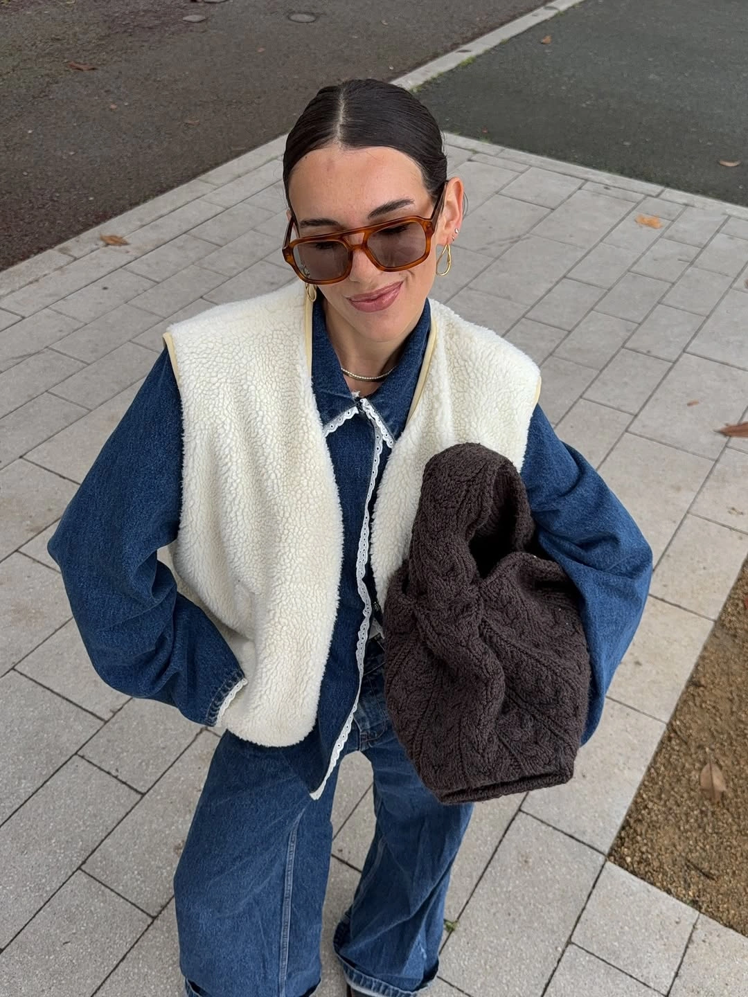 what are must-have fall outfits for 2026 Soft Sherpa Layers That Make Denim Feel Fresh Again