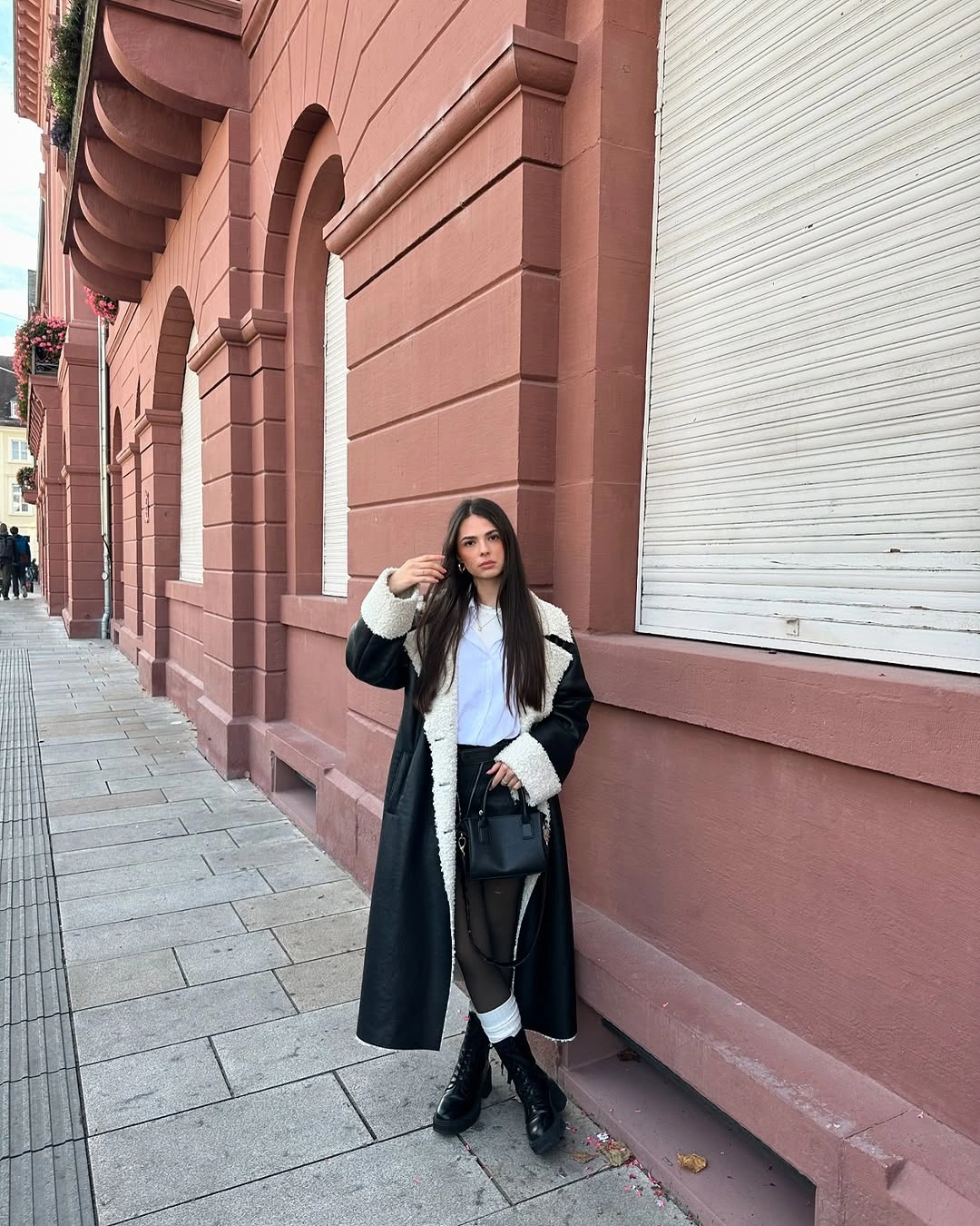 what are must-have fall outfits for 2026 Balance Cozy Shearling with Feminine Fall Basics